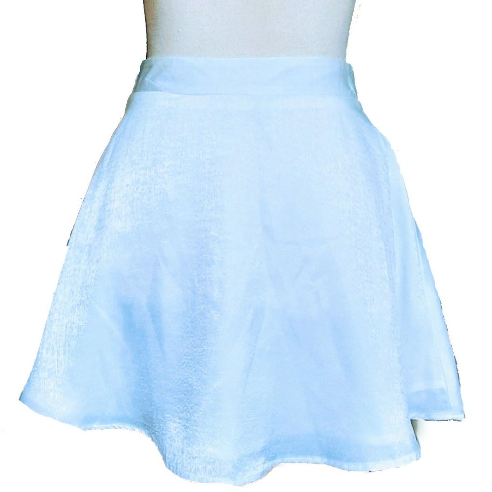 White short skirt
